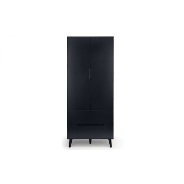 Julian Bowen Alicia Combination Wardrobe - Anthracite - image 1