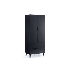 Julian Bowen Alicia Combination Wardrobe - Anthracite - thumbnail 3