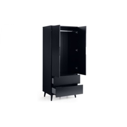 Julian Bowen Alicia Combination Wardrobe - Anthracite - thumbnail 4