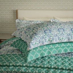 Morris and Co Little Chintz Duvet Set - Blue - King - thumbnail 2