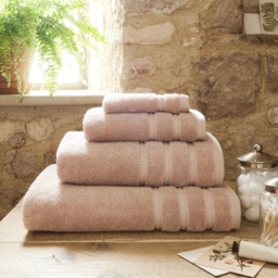 Christy Antalya Cotton Towel - Pale Rose - Hand Towel
