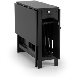 Julian Bowen Savoy Dining Set - Black - thumbnail 3