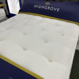 Highgrove Brixton Mattress and Divan Set With Headboard - 90cm Single - Side Lift Ottoman - Strutted Headboard - thumbnail 4