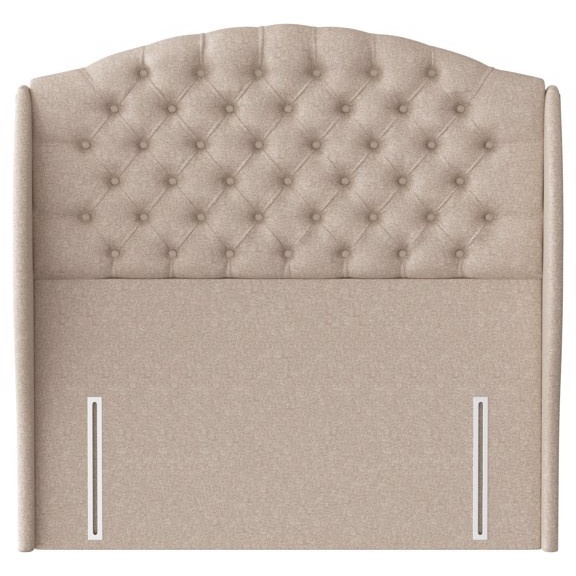 Silentnight Richmond Floor Standing Headboard - 135cm Double - Standard Fabric - image 1