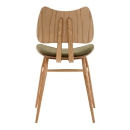 Ercol Upholstered Butterfly Dining Chair - Fabric Grade E - thumbnail 3