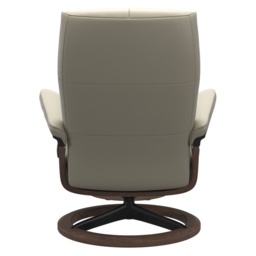 Stressless David Chair With Signature Base - Large - Noblesse Leather - With Footstool - thumbnail 4