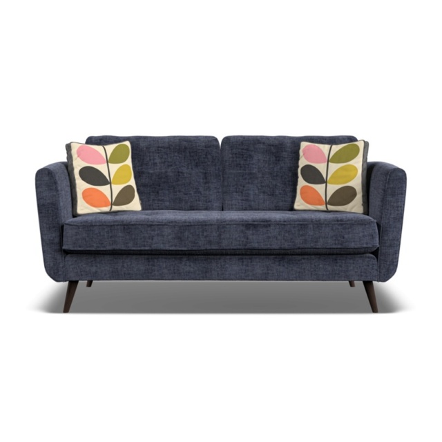 Orla Kiely Ivy Medium 3 Seater Sofa - House Plain Fabric - image 1