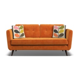 Orla Kiely Ivy Medium 3 Seater Sofa - House Plain Fabric - thumbnail 4