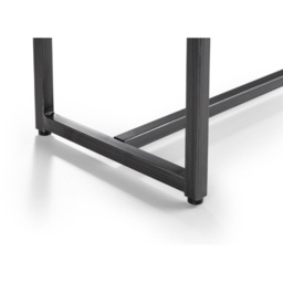 Julian Bowen Brooklyn Upholstered Bench - Charcoal - thumbnail 5