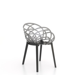 HND Flora Dining Chair - Smoked Seat - thumbnail 2