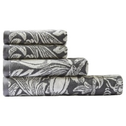 William Morris At Home Sunflower Towels - Iron - Bath Sheet - thumbnail 1