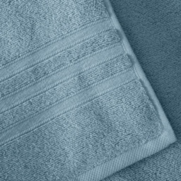Catherine Lansfield Zero Twist Towels - Blue - Bath Towel - thumbnail 4