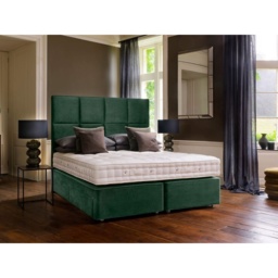 Hypnos Clevedon Deluxe Mattress and Divan Set - 90cm Single - No Storage - Premium Fabric - thumbnail 1