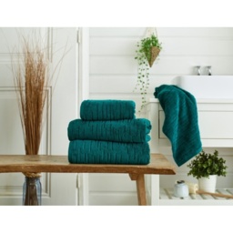 The Lyndon Company Wentworth 100 Cotton Towels - Everglade - Bath Towel - thumbnail 1