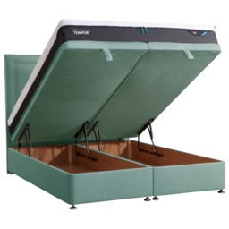 Tempur Buckingham Divan Base - Double - 135cm x 190cm - Conti Drawers - Venice Silver - thumbnail 5