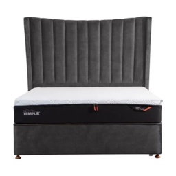 Tempur Suffolk Divan Base - Super King - 180cm x 200cm - No Drawers - Soho Teal - thumbnail 2