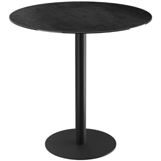 Akante Orlando Bar Table - Titanium - H 90cm x Dia 100cm