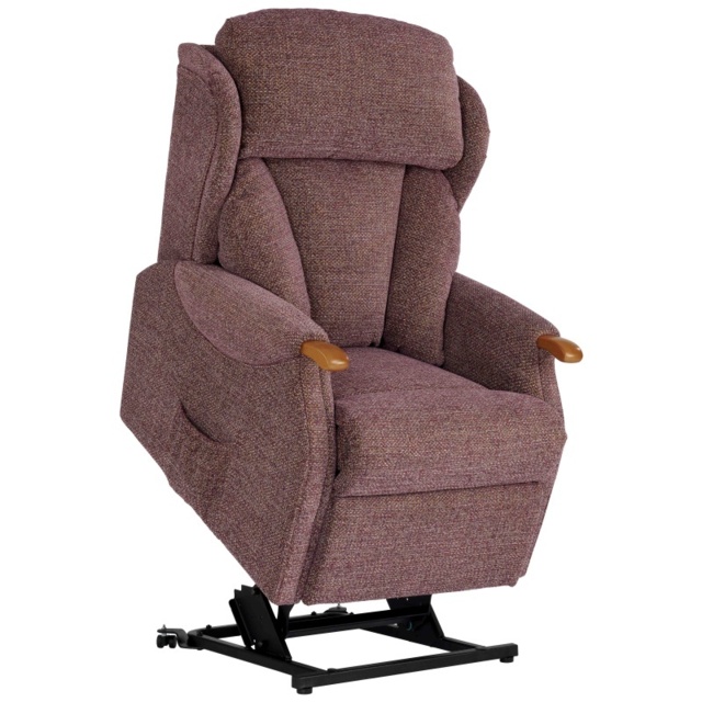 Celebrity Canterbury Petite Rise and Recliner Chair - Aquaclean Fabric - Dual Motor and Adjustable Headrest - Without Knuckles - image 1