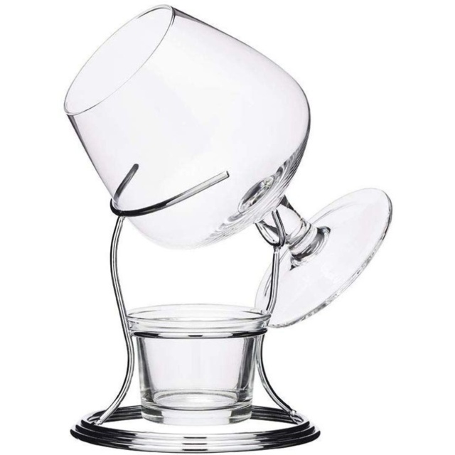 Barcraft Brandy Glass Warmer Set - image 1