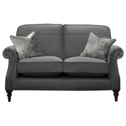 Parker Knoll Eastbury 2 Seater Formal Back Leather Sofa - Standard Leather - thumbnail 1