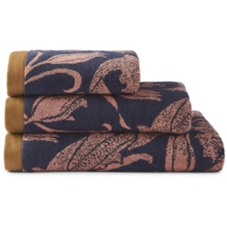 William Morris At Home Wild Tulip Towel - Copper - Bath Towel - thumbnail 1