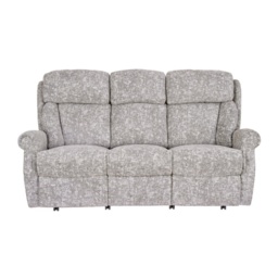 Celebrity Ashfield 3 Seater Recliner Sofa - Aquaclean Fabric - Single Motor with Headrest and Lumbar - thumbnail 1