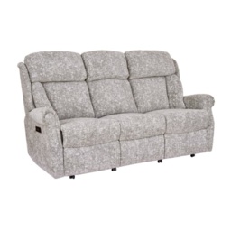 Celebrity Ashfield 3 Seater Recliner Sofa - Aquaclean Fabric - Single Motor with Headrest and Lumbar - thumbnail 2