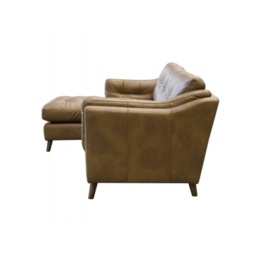 Gabriel Chaise 3 Seater Sofa - Leather Grade A - RHF - thumbnail 6
