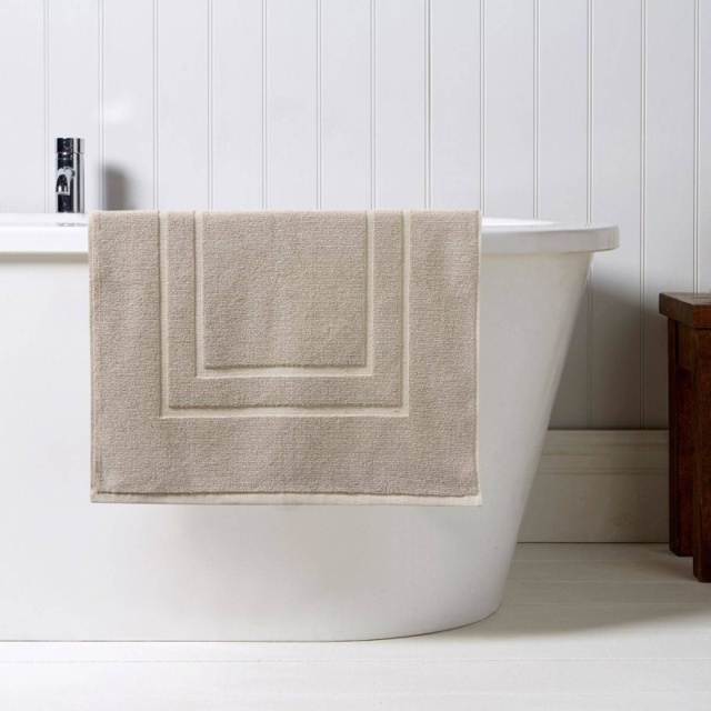 Christy Brixton Textured Shower Mat 60 x 60cm - Pebble