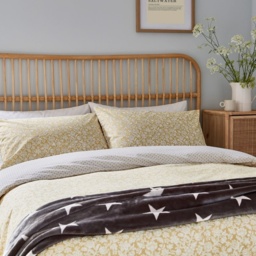 Helena Springfield Elmont Duvet Set - Amber - Double - thumbnail 3