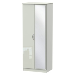 Cambourne Cam087 Tall Double Wardrobe With Mirror Door - Finish - thumbnail 1