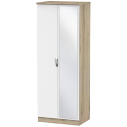 Cambourne Cam087 Tall Double Wardrobe With Mirror Door - Finish - thumbnail 6