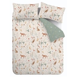 Catherine Lansfield Enchanted Twilight Duvet Set - Natural - Single - thumbnail 6