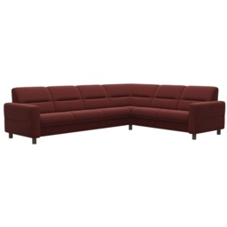 Stressless Fiona Fabric 6 Seater Corner Sofa 2 Seats 3 Seats - 2 x Steel Arms - thumbnail 4