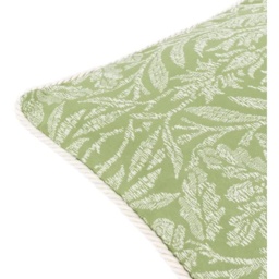 Morris and Co Acorn Tonal Feather Cushion 50cm - Sage - thumbnail 4