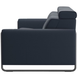 Stressless Emily 3 Seater Sofa With Steel Arms - Velaro Leather - thumbnail 4