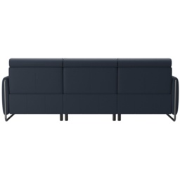 Stressless Emily 3 Seater Sofa With Steel Arms - Velaro Leather - thumbnail 3