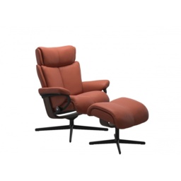 Stressless Magic Chair With Cross Base - Large - Batick Leather - Without Footstool - thumbnail 2