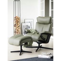 Stressless Magic Chair With Cross Base - Large - Batick Leather - Without Footstool - thumbnail 3