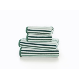 Deyongs Bliss Linear Stripe Towel - Green - Hand Towel - thumbnail 3