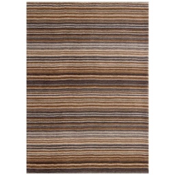 Melrose Carter Striped Wool Rug - Natural - 160cm x 230cm