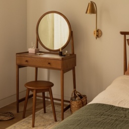 Ercol Salina Dressing Table Stool - thumbnail 2