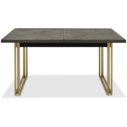 Vancouver Fumed Oak 4-6 Seater Extending Dining Table - thumbnail 3