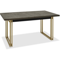 Vancouver Fumed Oak 4-6 Seater Extending Dining Table