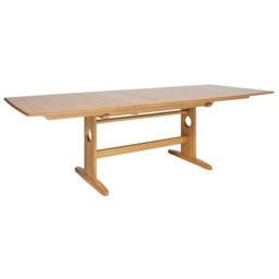 Ercol Windsor 160cm/252cm Extending Dining Table - Wood Finish - thumbnail 3