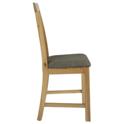 Hardwick Oak Slatted Back Dining Chair - Flat Packed - thumbnail 3