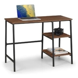 Julian Bowen Tribeca Desk - Walnut - thumbnail 3