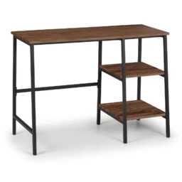 Julian Bowen Tribeca Desk - Walnut - thumbnail 2