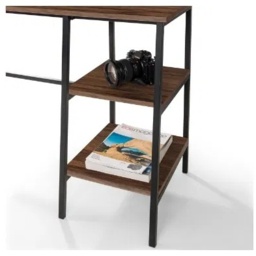 Julian Bowen Tribeca Desk - Walnut - thumbnail 7