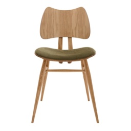 Ercol Upholstered Butterfly Dining Chair - Fabric Grade C - thumbnail 2